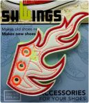 SHWINGS - Lace on Flames for your shoes  (various colours)