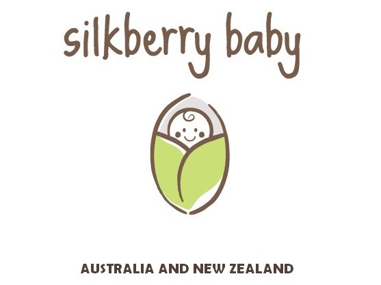 Silkberry Baby -Bamboo Longsleeve Onesie - Cotton Candy Giraffe (only  6-12mths left)